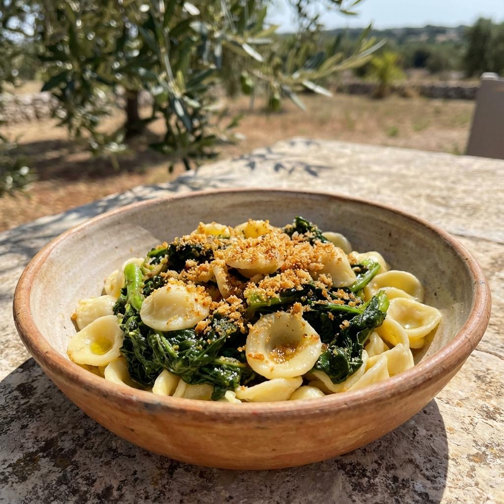 Orecchiette alle Cime di Rapa Vegane