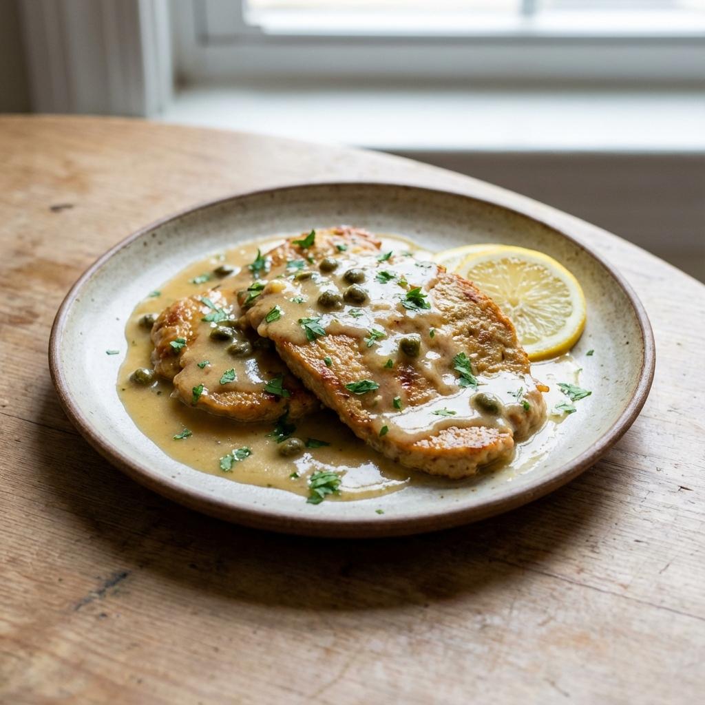 Scaloppine al Limone Vegane