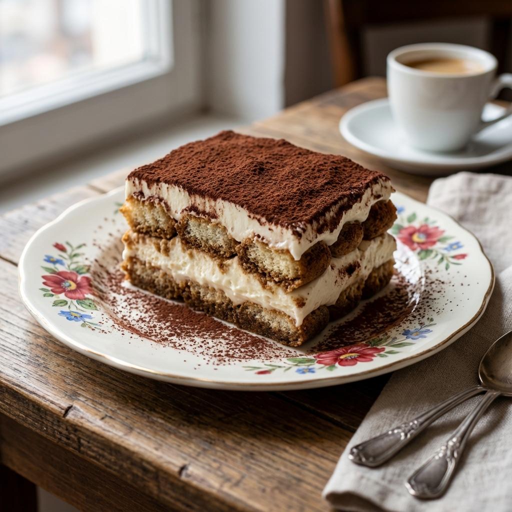 Tiramisù Vegano