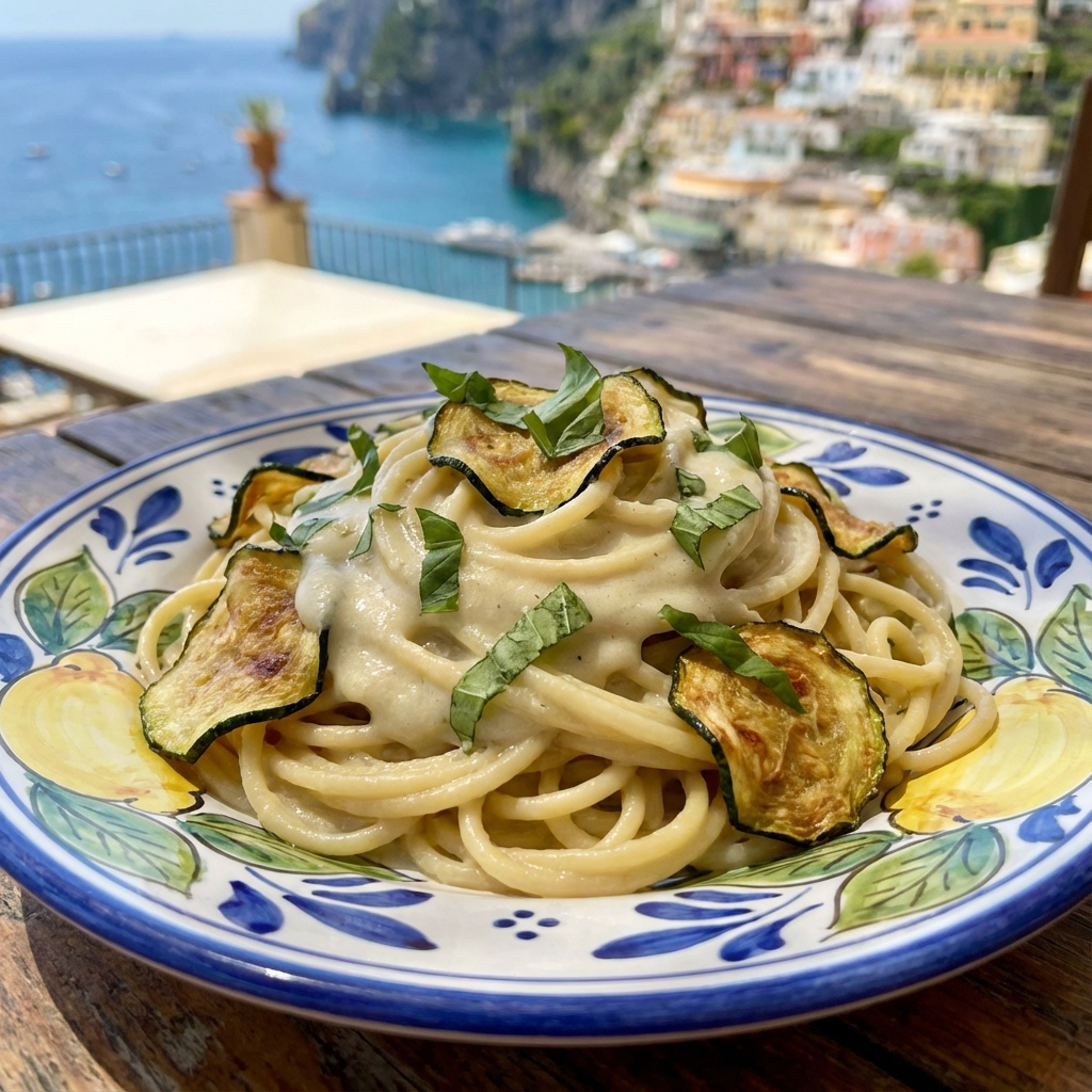 Spaghetti alla Nerano Vegani